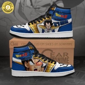Vegeta Over 9000 J1s Sneakers Anime Limited Edition