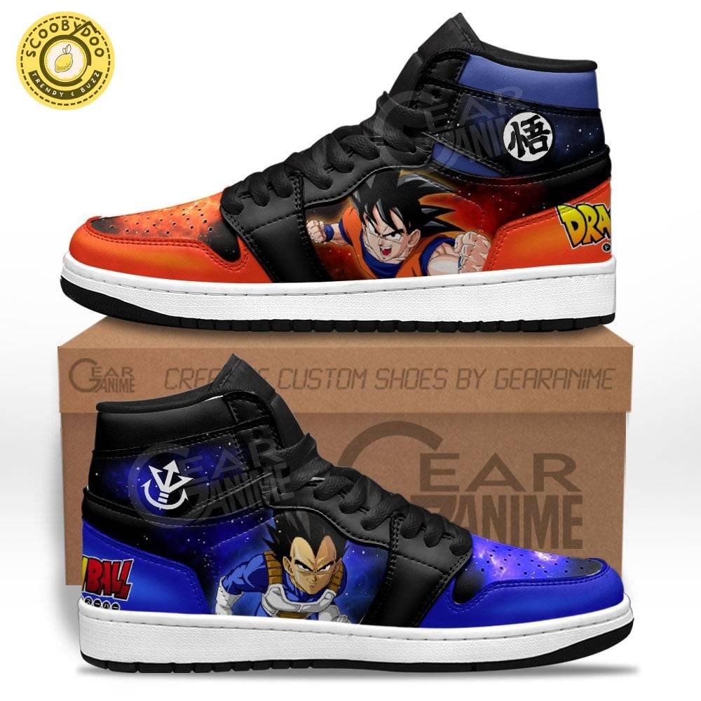 Vegeta and Goku AJ1 Sneakers Anime Limited Edition Vegeta and Goku AJ1 Sneakers Anime Limited Edition