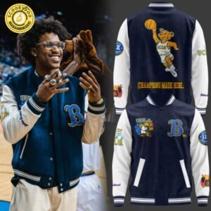 Welcome Back Home UCLA Champions Made Here Limited Edition Bomber Jacket