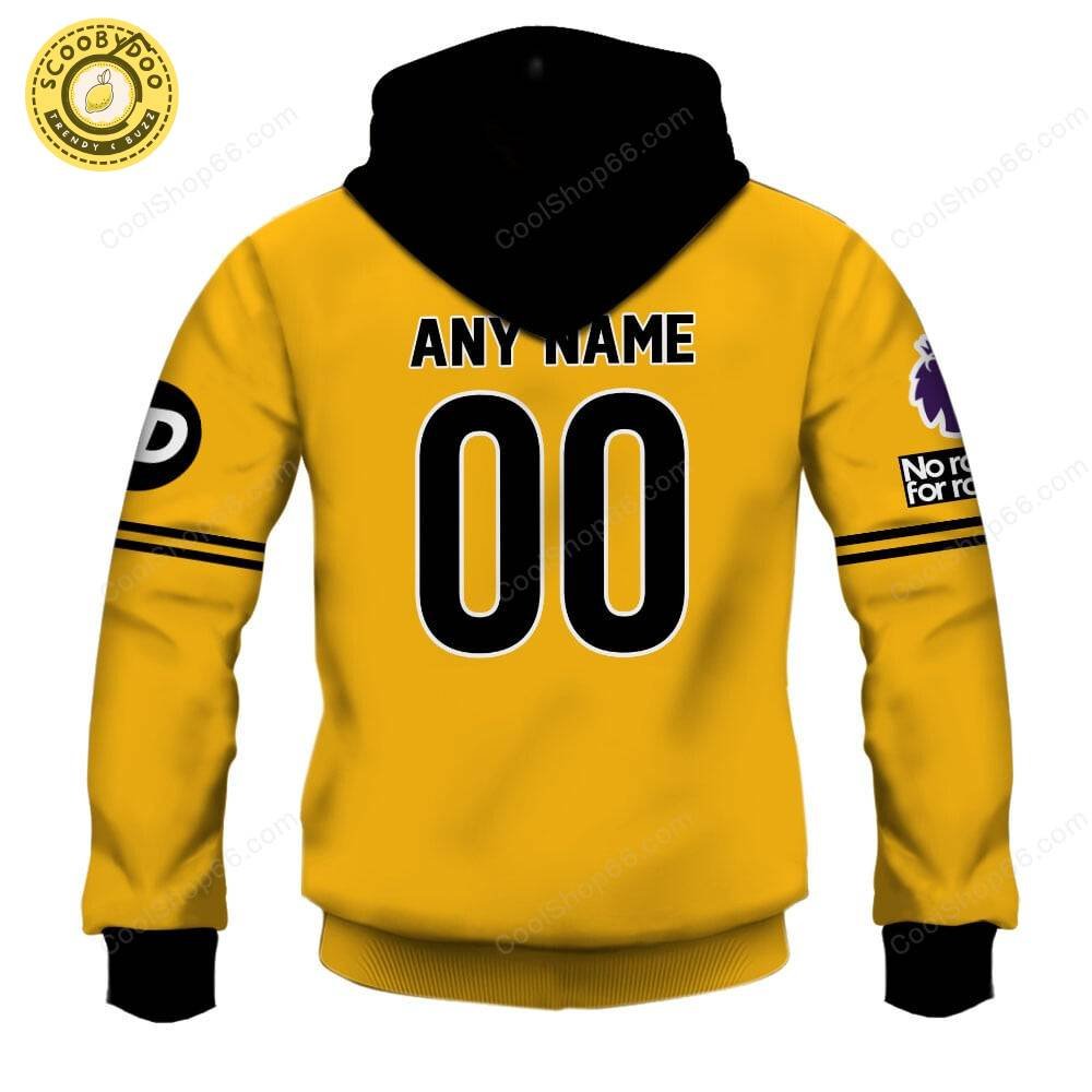 Wolverhampton Wanderers F.C. Home Jersey Style Hoodie Wolverhampton Wanderers F.C. Home Jersey Style Hoodie