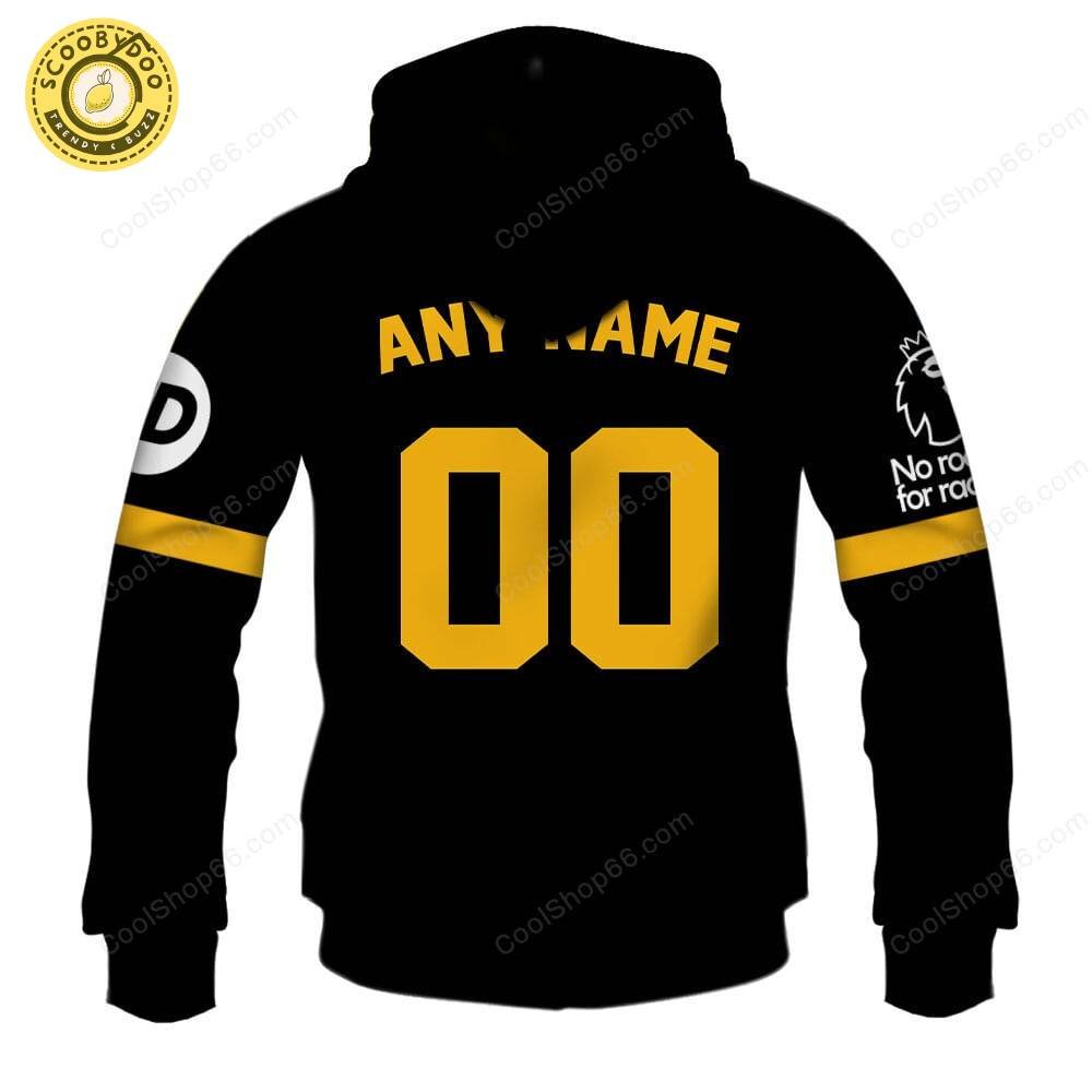 Wolverhampton Wanderers F.C. Premier League Away 2425 Style Hoodie Wolverhampton Wanderers F.C. Premier League Away 2425 Style Hoodie