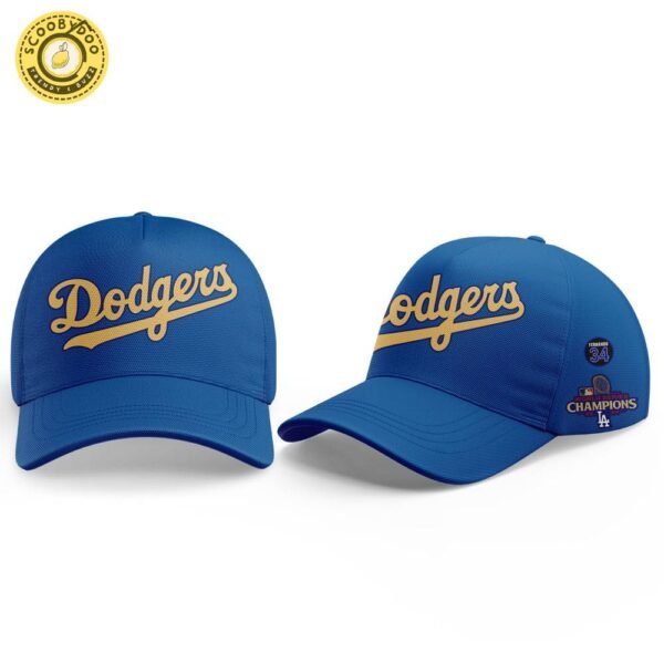 DODGERS GOLD COLLECTION World Series Champions Cap