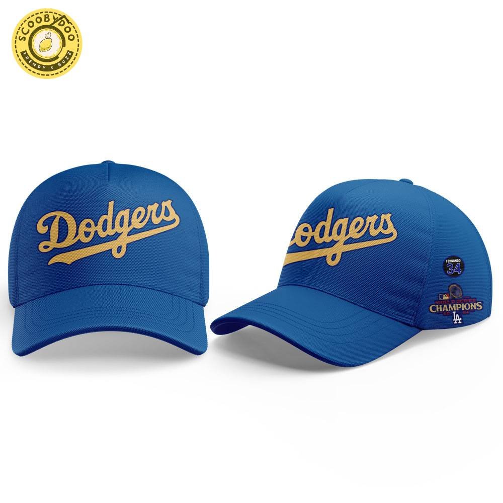 DODGERS GOLD COLLECTION World Series Champions Cap DODGERS GOLD COLLECTION World Series Champions Cap