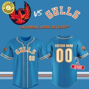 San Diego Gulls Appreciation night Baseball Jersey 2025