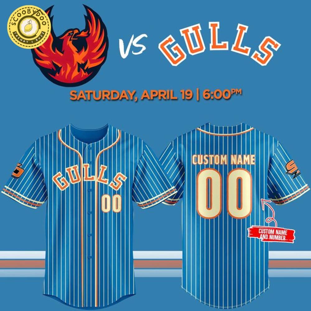 San Diego Gulls Appreciation night Baseball Jersey 2025 San Diego Gulls Appreciation night Baseball Jersey 2025