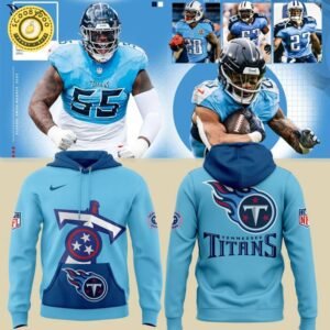 Tennessee Titans Season Home Hoodie 2025 Limited Edition