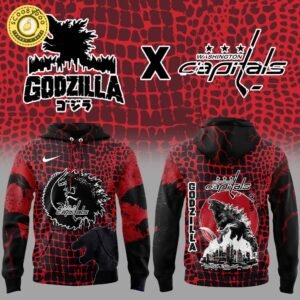 Washington Capitals x Godzilla Limited Edition Hoodie