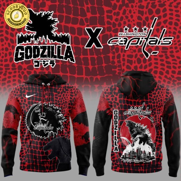 Washington Capitals x Godzilla Limited Edition Hoodie