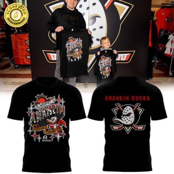 Anaheim Ducks new tshirt 2025 Limited Edition