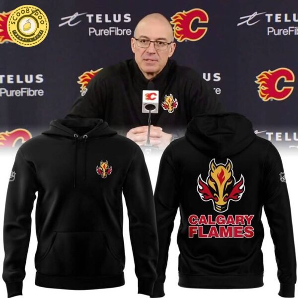 Black Hoodie Calgary Flames Special Edition