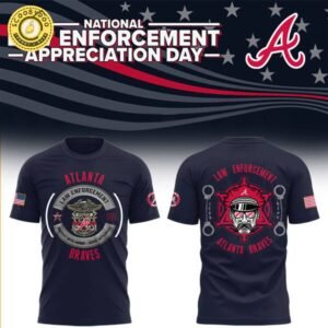 Braves x Low Enforcement Appreciation Day 2025 Tshirt