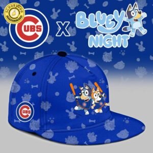Chicago Cubs 2025 Bluey Night Limited  Baseball Jersey