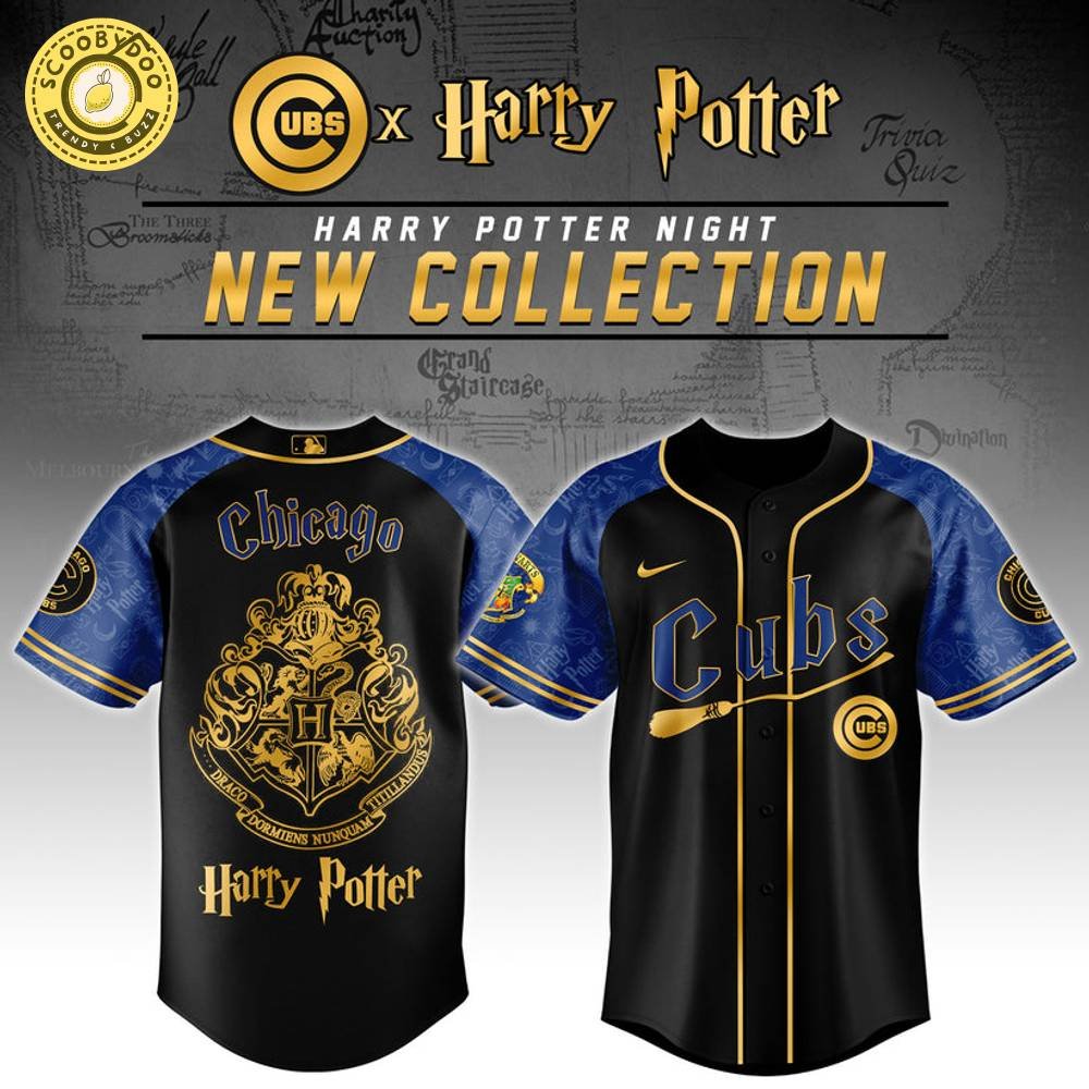 Chicago Cubs x Harry Potter Night Baseball Jersey Editions Limited Chicago Cubs x Harry Potter Night Baseball Jersey Editions Limited
