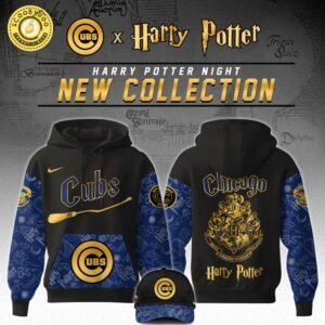 Chicago Cubs x Harry Potter Night Hoodie Editions Limited