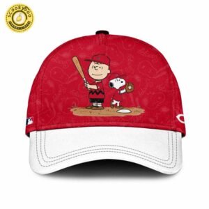 Cincinnati Reds MLB “75th Anniversary of Peanuts” Snoopy Special Edition Jersey 2025