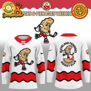 Cleveland Monsters Hockey Club Pucks & Pierogies Hockey Jersey