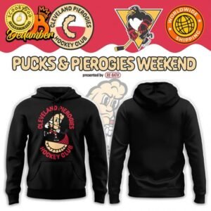 Cleveland Monsters Hockey Club Pucks & Pierogies Hoodie