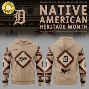 Detroit Tigers Native American Heritage Month Hoodie