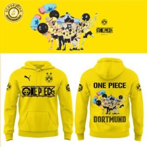 Dortmund X One Piece Yellow Hoodie