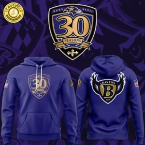 Exclusive Ravens 30th Season Hoodie