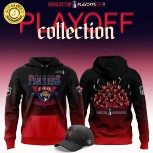Florida Panthers 2025 Stanley Cup Playoff Participant Crease Hoodie