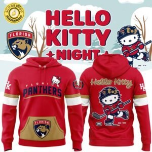 Florida Panthers x Hello Kitty Hoodie 2025  Limited Edition