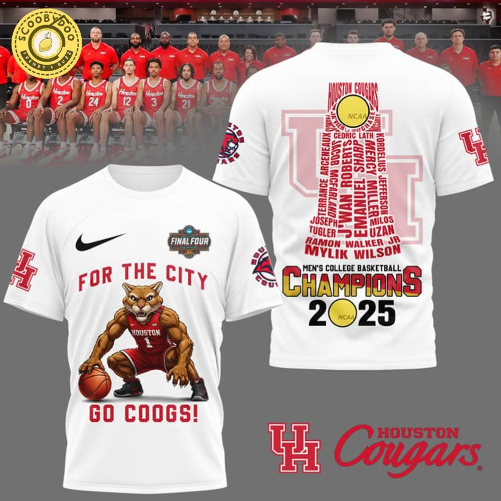 For The City Go Coogs Champions 2025 PREMIUM HCB 3D SHIRT For The City Go Coogs Champions 2025 PREMIUM HCB 3D SHIRT