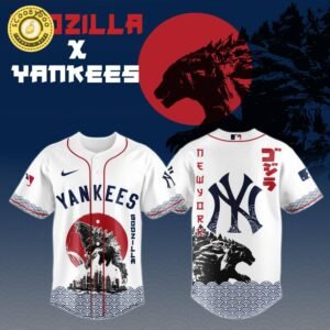 Godzilla x New York Yankees Japan Baseball Edition Jersey 2025