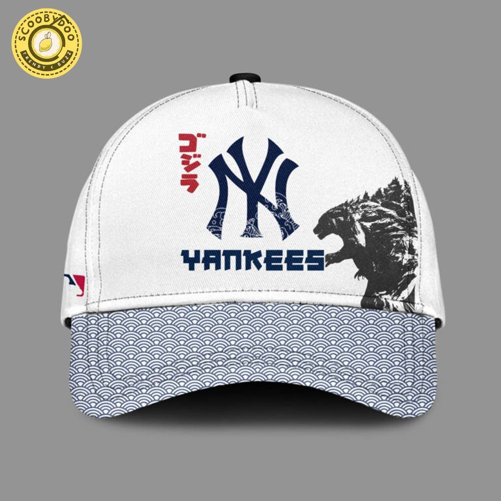 Godzilla x New York Yankees Japan Edition Cap 2025 Godzilla x New York Yankees Japan Edition Cap 2025