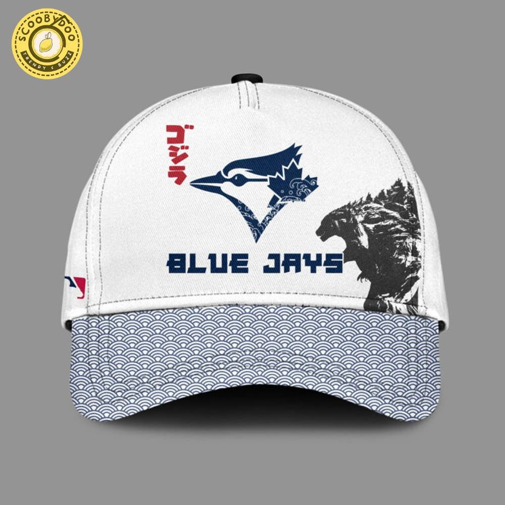 Godzilla x Toronto Blue Jays Japan Edition Cap 2025 Godzilla x Toronto Blue Jays Japan Edition Cap 2025