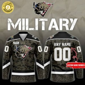 Grizzlies x MILITARY Hockey Jerseys 2025 Limited Edition