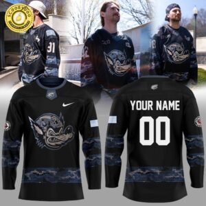 Huntsville Havoc Military Night jerseys Custom Name, Number For Fans Hockey Jersey
