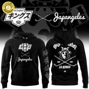 Japangeles x Los Angeles Kings Black Hoodie 2025