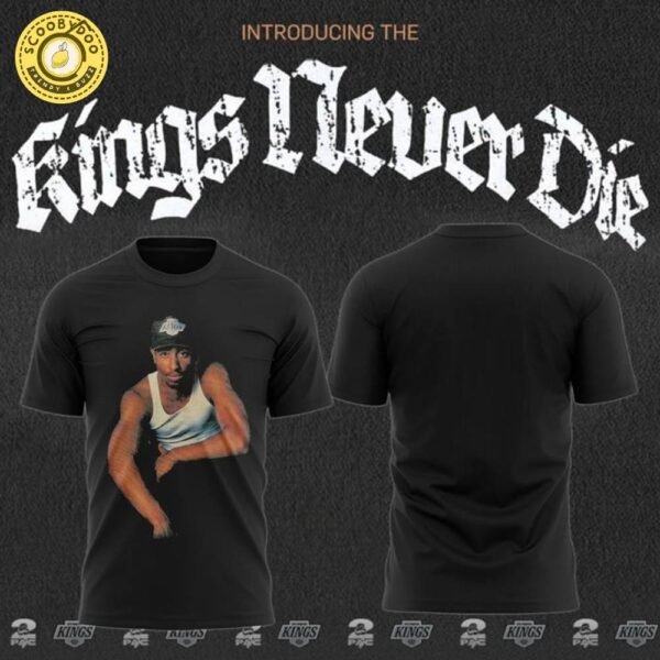 Kings Never Die T-Shirt – Hip Hop Rap Legend Tee