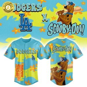 LA Dodgers x Scooby Doo New 2025 Baseball Jersey