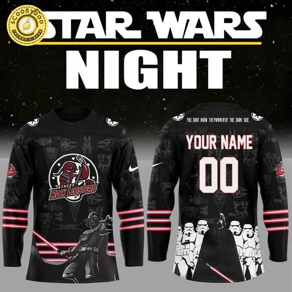 Lobsters x STAR WARS Hockey Jersey 2025 Limited Edition Lobsters x STAR WARS Hockey Jersey 2025 Limited Edition