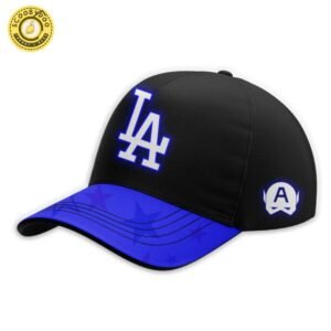 Los Angeles Dodgers x Captain America Avengers Combo Baseball Jersey