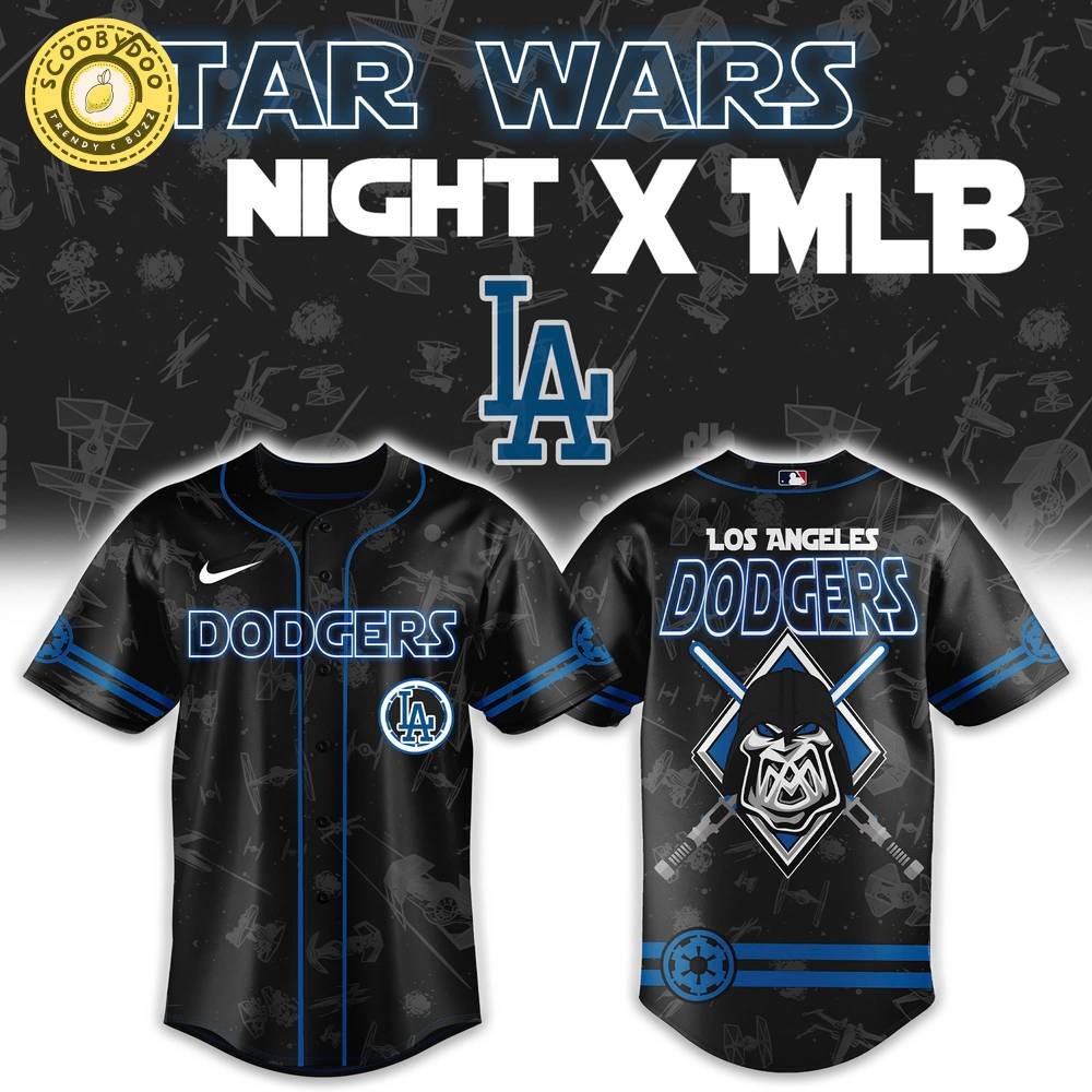Los Angeles Dodgers x Star Wars Night 2025 Baseball Jersey Los Angeles Dodgers x Star Wars Night 2025 Baseball Jersey