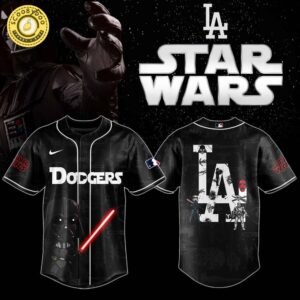 Los Angeles Dodgers x Star Wars Night Special Edition Baseball Jersey 2025