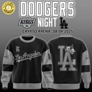 Los Angeles Kings x Dodgers Night Crypto Arena Sweatshirt