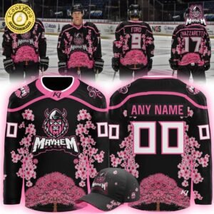 Mayhem x CHERRY BLOSSOM Hockey Jersey 2025 Limited Edition
