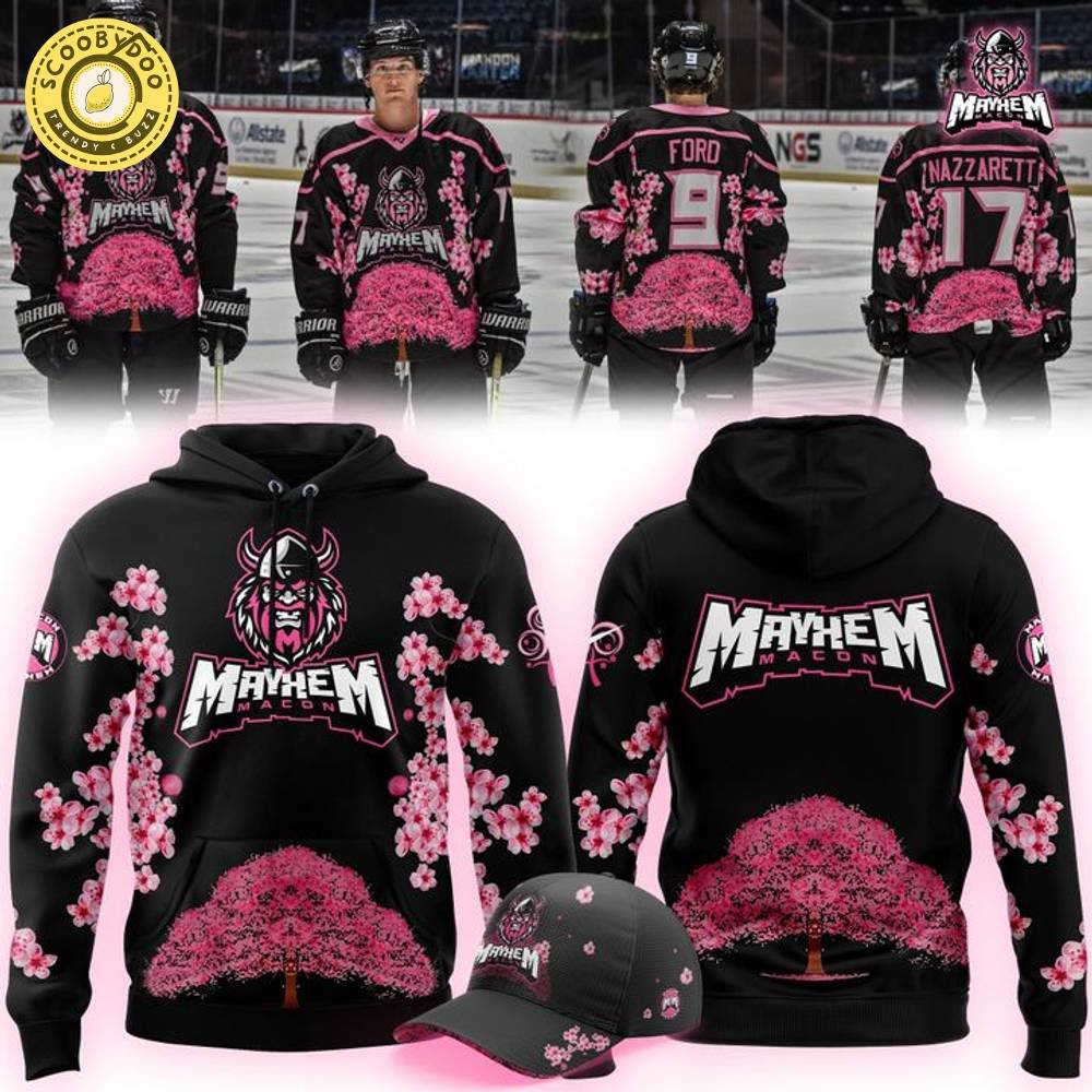 Mayhem x CHERRY BLOSSOM Hoodie 2025 Limited Edition Mayhem x CHERRY BLOSSOM Hoodie 2025 Limited Edition