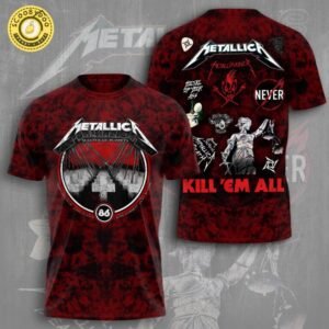 Metallica Master of Puppets Kill ‘Em All T-Shirt – Heavy Metal Band Tee – Rock Music Fan Shirt