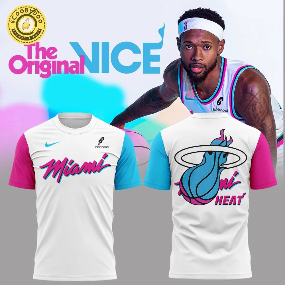Miami HEAT The Original Vice Tshirt 2025 Miami HEAT The Original Vice Tshirt 2025