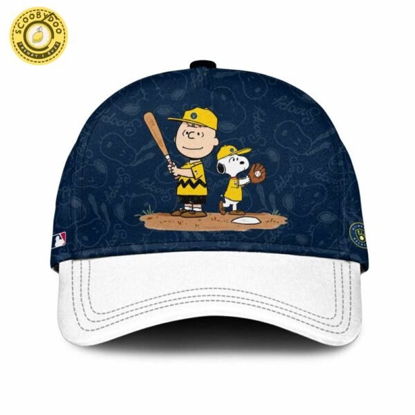 Milwaukee Brewers MLB “75th Anniversary of Peanuts” Snoopy Special Edition Jersey 2025