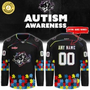 Motor City Rockers x Autism Awareness Hockey Jersey 2025