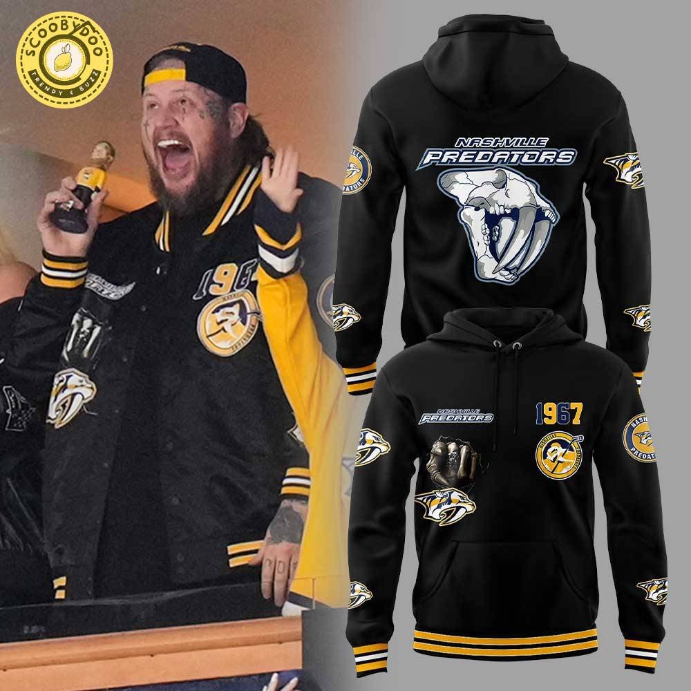 Nashville Predators x Jelly Roll 2025 Hoodie Nashville Predators x Jelly Roll 2025 Hoodie