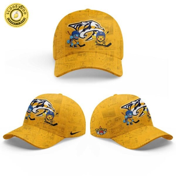 Nashville Predators x Pokémon Cap 2025