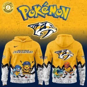 Nashville Predators x Pokémon Hoodie