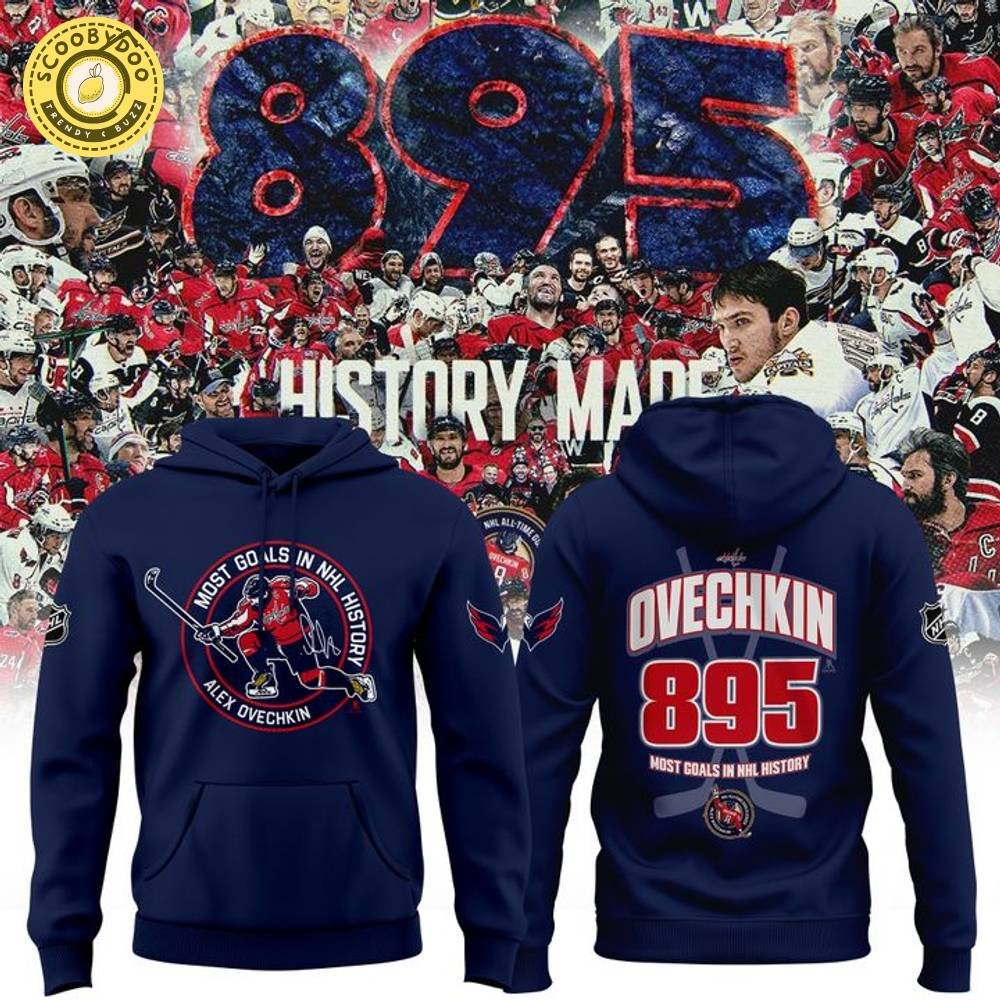 New Alexander Ovechkin Washington Capitals NHL All-Time Leading Goal Scorer Cross Sticks Hoodie New Alexander Ovechkin Washington Capitals NHL All-Time Leading Goal Scorer Cross Sticks Hoodie
